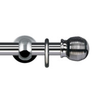 01Эксклюзивный латунный карниз Колизей хром