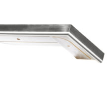 Багетный карниз «Эссен» хром