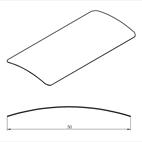 Эскиз ламели Cetta 50