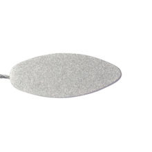 «Фиджи» с металлическим тросиком» матовое серебро